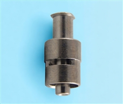 Female to male luer lock metal fitting
