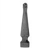 Spear Point 3/4" Sq. 3-15/16"H