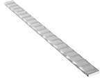 Rail Stainless Solid 1-1/8" x 5/16" and 118" L