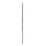 Tube Baluster W/Brass Bushing Taper 1/3/16" 35-7/1