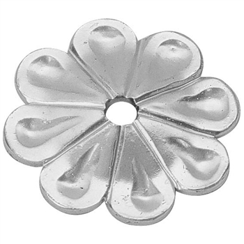 ROSETTE 5/32" MTL 3-1/2" DIA