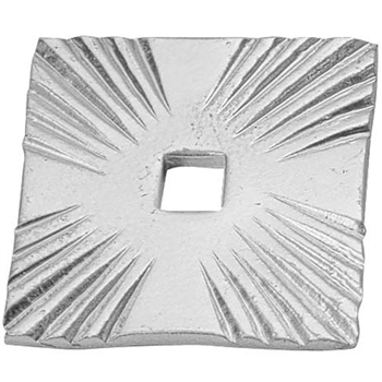 SHOE PLATE 3" SQ ALUM