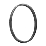 Ring Oval 1/2 X 1/4" Matl 4-1/2" X 6-5/16"