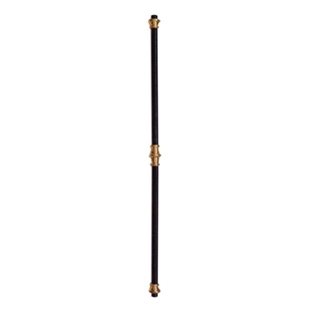 Tube Baluster W/Brass Bushing 1/2"  35-7/16" H