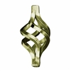 Basket Brass 1/2" Sq Matl 2-3/4" X 5-7/8" (1466/12