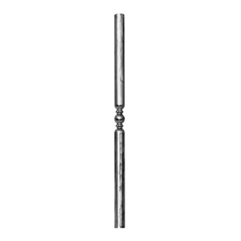 Steel Tube Baluster 2" Diam 39-3/8" H 1/16' Thick