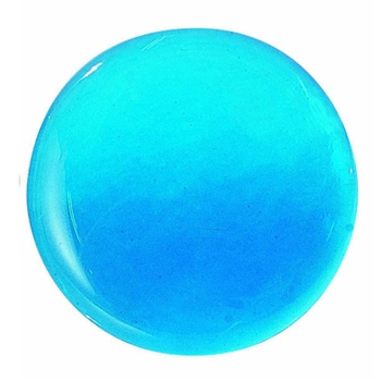 Embellishment Blue Glass 3-5/16" Dia