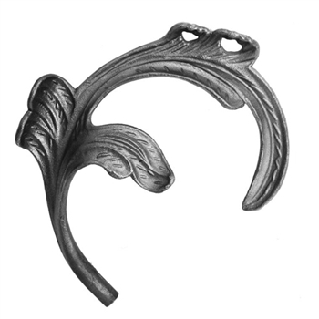 Leaf Cast Steel 1/2" Matl 6-1/4" X 7-1/2"