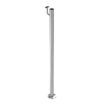 316 Stainless Steel 1 2/3" Newel Post Floor Mount