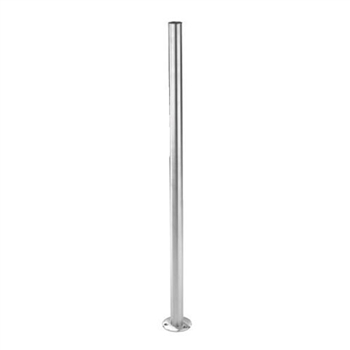 316 Stainless Steel 1 2/3" Newel Post (Pre-Drilled) wi
