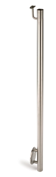 Stainless Steel 2" Newel Post Wall Mount and P