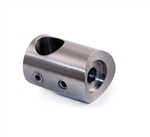 Stainless Steel Bar Holder 1/2" Dia. Hole for 2"