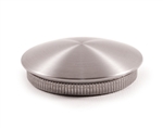 Stainless Steel End Cap Rounded for Tube 1 1/3" Di