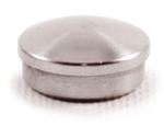 316 Stainless Steel End Cap Rounded for Tube 1/2" Dia.