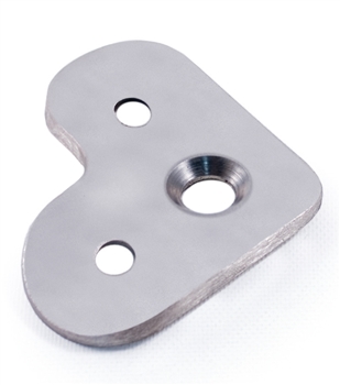 Stainless Steel Mounting Plate 90 Degree, For Flat Face