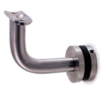 Stainless Steel Handrail Support Includes Glass Cl