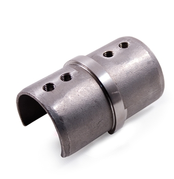 Stainless Steel Fitting Connector for Tube 1 7/8" Dia. x 5/64"