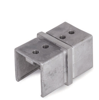 Stainless Steel Fitting Connector for Square Tube 1-9/16" x 1/16"