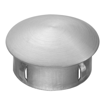 316 Stainless Steel End Cap Rounded for Tube 1 2/3