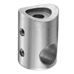 316 Stainless Steel Connector 1/2" Dia. Hole for 1