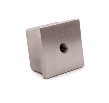 316 Stainless Steel Cap for Square Tube 1-9/16"