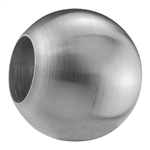 316 Stainless Steel Sphere 63/64" Dia. Dead Hole,