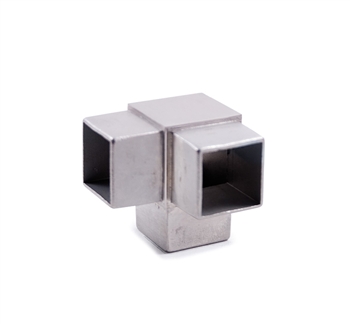 316 Stainless Steel Fitting for Square Tube 1-9/16" by 1-9/16"