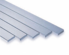 316 Stainless Steel Flat Bar 9/16" x 1/4" x 1/16" x 157 1/2"