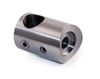 Galvanized Steel Bar Holder 1/2" Dia. Hole for Square Tube