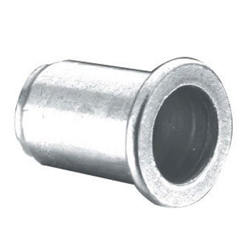 Indital Galvanized Steel Threaded Inserts with Cylindrical Flat Head, M5  Thread - Screws & Inserts
