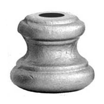 Round shoe, fits 9/16" baluster