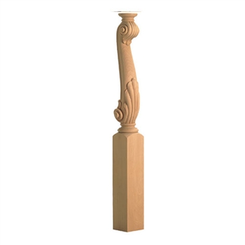 Mod.22 STARTER Wood Newel