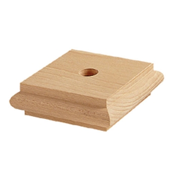 Mod.35 Wood Square Top Block