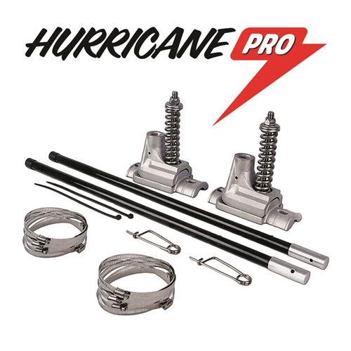 Hurricane Pro Pole Mounted Banner Bracket Single Kit 36"