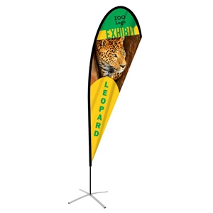 ffsdrop feather flag single-sided