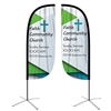 FeatherFlag Outdoor Teardrop Banners