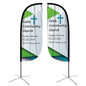 FeatherFlag Outdoor Teardrop Banners