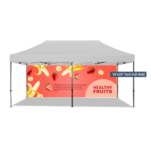 Tent Canopy 20ft. custom full wall dye-sublimation