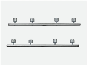 Straight Connector for small channel on Light Box Set of 2