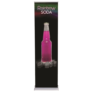 Cascade Retractable Banner Stand 24 x 96 Fabric