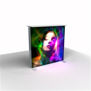 3.3 x 3.3ft. SEGO Modular Lightbox Counter - Double-Sided Graphic
