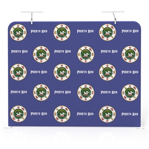 Puerto Rico Step and Repeat Public Relations Backdrop