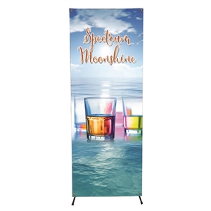 Large X Banner Display System with Graphic
