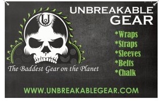 Unbreakable Gear Gym Banner