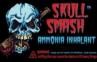 Skull Smash Ammonia Inhalant Bottle