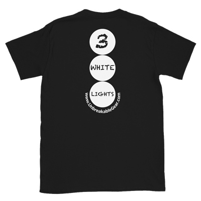 3 WHITE LIGHTS T-SHIRT