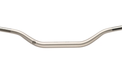 MOOSE FLEX YZ HIGH ALUMINUM 1-1/8" HANDLEBARS TITANIUM