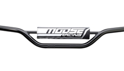 MOOSE CR HIGH 1-1/8" STEEL HANDLEBAR BLACK