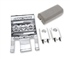 50MM OVERSIZED HANDLEBAR CLAMP ADAPTER KIT FOR 1 1/8" BARS BY MOOSE