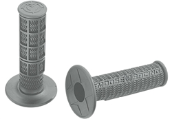 MOOSE RACING GRAY STEALTH MX DIRT BIKE GRIPS